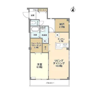トレーノ赤堤【3階】の間取り