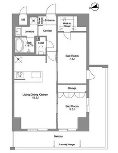Prima Stella【3階】の間取り