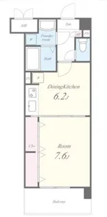 メゾン・ラ・マージュ【1階】の間取り