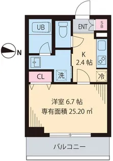 セレリーオ・ニッコー【2階】の間取り