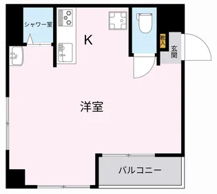 サニーハイツ福島【2階】の間取り