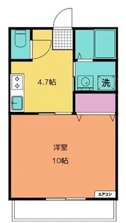 コモドカーサ【2階】の間取り