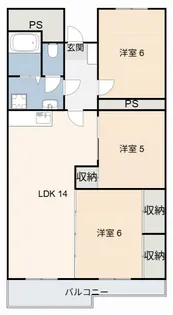 セントラルレジデンス相生苑【2階】の間取り