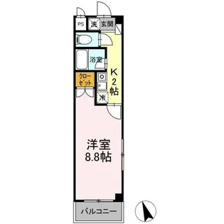 タイムD3【2階】の間取り