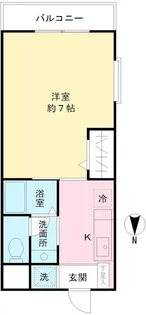 ポナールII【3階】の間取り