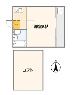 シティパレス石神井台I2号棟【2階】の間取り