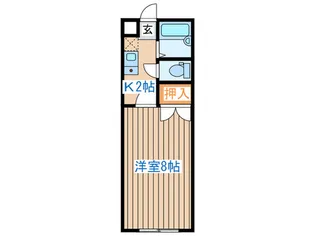 クラッセ青山II【1階】の間取り