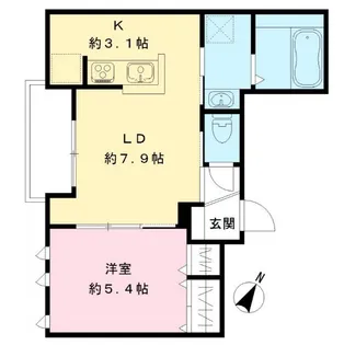 GRACE AOKI【2階】の間取り