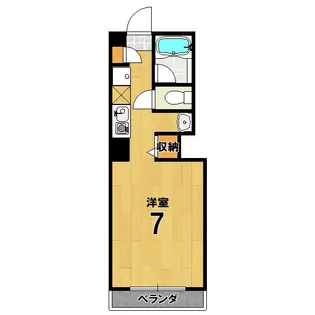 ノースポイント北大路【5階】の間取り