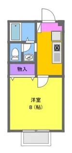 ひくまのハウスB【1階】の間取り