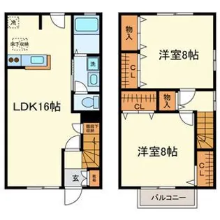 アコルトの間取り