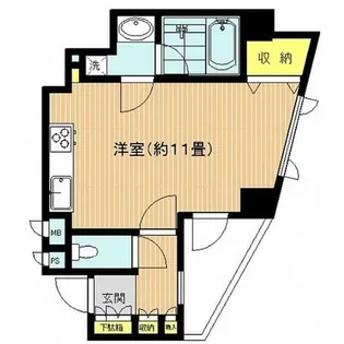 リシェ大井スカイビュー(リシェオオイスカイビュー)【13階】の間取り