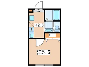 ラフィ-ナ-鶴見寺谷【1階】の間取り