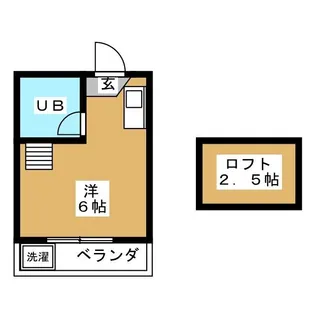 シャレー下北【1階】の間取り