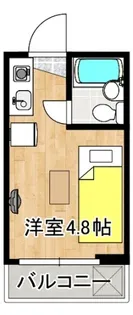 アスプロパラティ’83【3階】の間取り