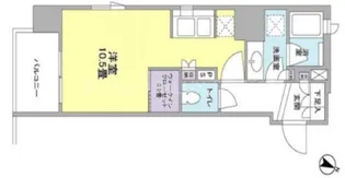 クローバー神田紺屋町【4階】の間取り