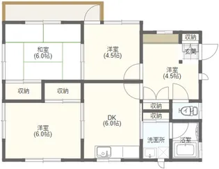 コーポKURA【2階】の間取り