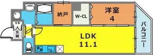 E-C’est bien灘【5階】の間取り