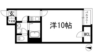 レオネクストうねの【1階】の間取り