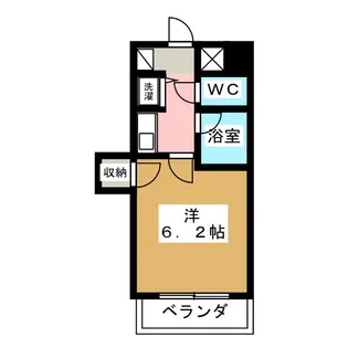 シャイン塩釜ハイツ【6階】の間取り