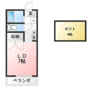 サンライズヒル【2階】の間取り