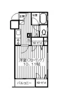 ヴェルファーレ彩(アヤ)【3階】の間取り