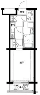 ビィ・フォルマ多摩川【4階】の間取り