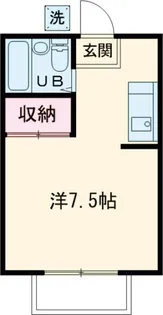 十条ベルクハイム【2階】の間取り