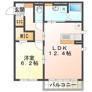アルタイル【2階】の間取り