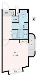 リフェトール多摩【2階】の間取り