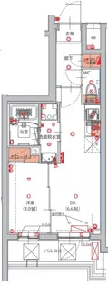 ハーモニーレジデンス東京南砂パークサイド【2階】の間取り