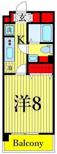 エクセリア東京イーストプレイス【3階】の間取り