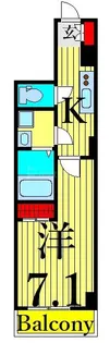 プロフーモ新小岩【2階】の間取り
