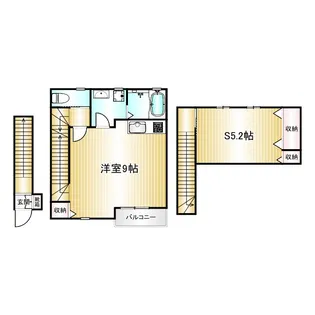 フェリオ鷺宮【2階】の間取り