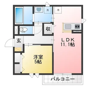 Fontana Doro【2階】の間取り