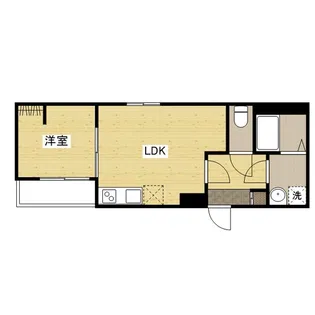 セブンプロート坂西【3階】の間取り