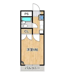 エトワール矢城C棟【3階】の間取り