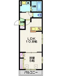 アヴニール仙台坂【2階】の間取り