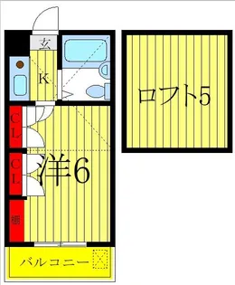 ラフィーネヤマミツ【3階】の間取り