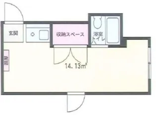 ラックスホーム白楽【3階】の間取り
