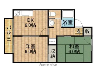 アピアA【1階】の間取り