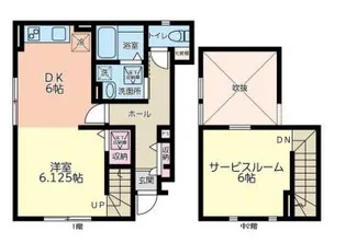 ベル・ロセアン【1階】の間取り