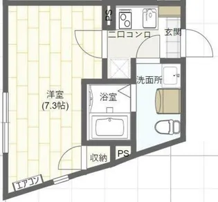アーバンステージ下落合【4階】の間取り