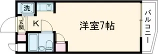 日神パレス竹の塚【5階】の間取り