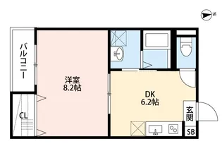 I-villa 南流山【3階】の間取り