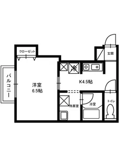 パセオ小杉【3階】の間取り