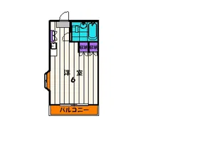 サウスヒルズ岡上A棟【2階】の間取り