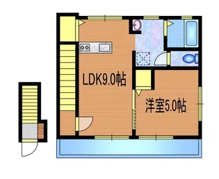 クレール【2階】の間取り