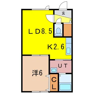 GIROコーポ【2階】の間取り
