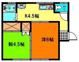 カーサ・エニーワン【1階】の間取り